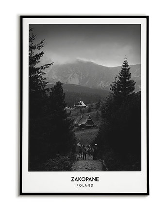 Plakat miasto POLSKA - ZAKOPANE obraz