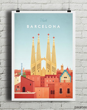 Barcelona - vintage plakat