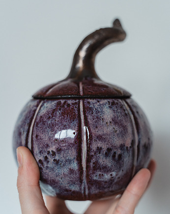 Ceramiczny pojemnik DYNIA, rękoczyny