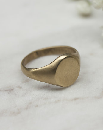 Sygnet Small Classic I SAVVY // mosiądz
