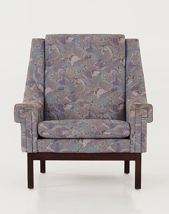 Fotel bukowy, lata 60-te, duński design, produkcja: Dania