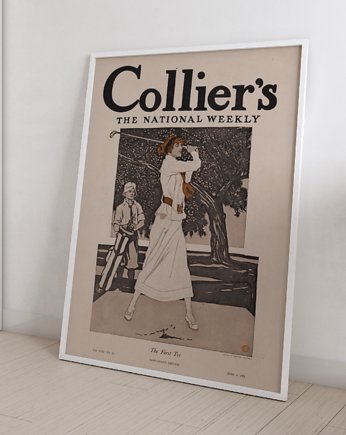 Plakat Vintage Retro Colliers