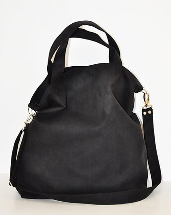 Torba hobo XXL - czarna