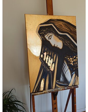 Obraz na zamówienie kupującego - Maryja - 70x50 cm