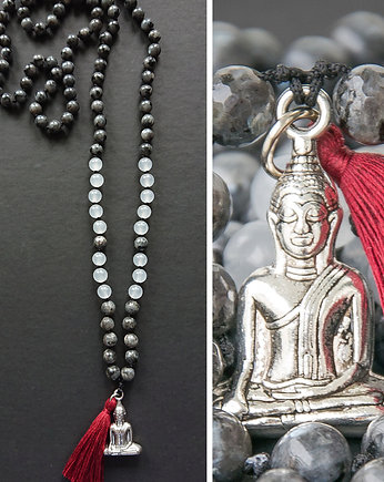 MEDITATION MALA /// naszyjnik bransoleta z BUDDĄ