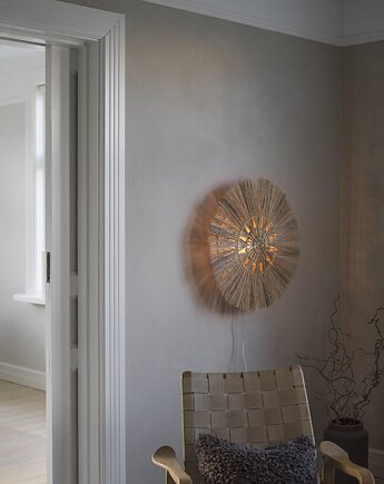 Dekoracyjna lampa Amara wykonana z naturalnych włókien 80 cm