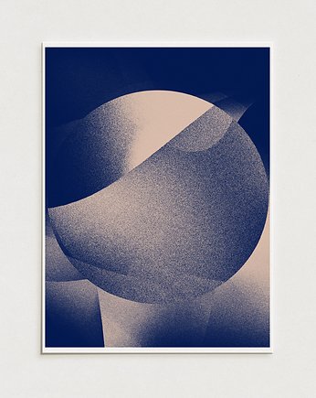 Plakat abstract gradient / Oryginalna grafika / poster print