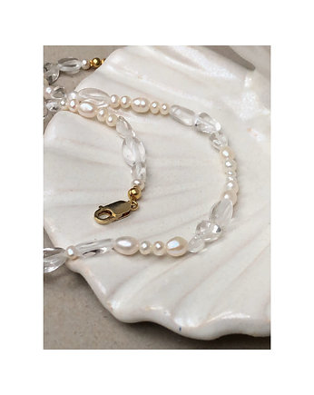 Crystal & Pearls CHOKER / perłowy naszyjnik