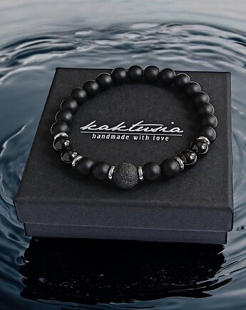 OCHRONA, SIŁA, ENERGIA : turmalin, onyks lawa, kaktusia