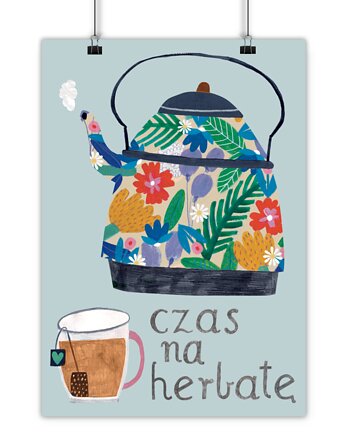 Plakat Czas na Herbatę