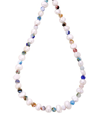 Naszyjnik Fleur Pearls Silver