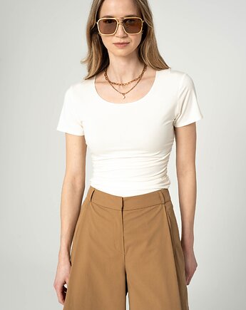 T-shirt drapowany