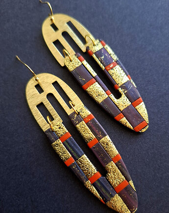 Kolczyki artDeco no1