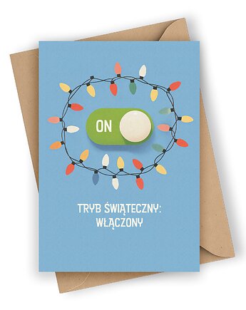 Kartka świąteczna- Tryb świąteczny WŁĄCZONY