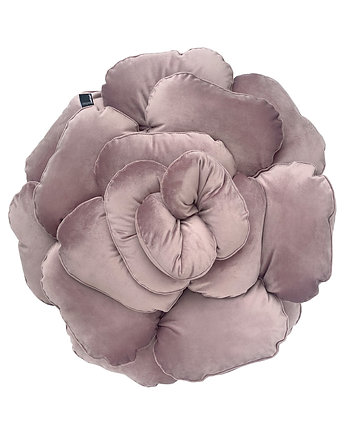 Poduszka Roxanne velvet pudrowy róż