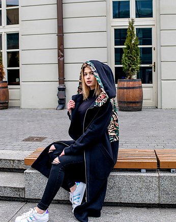 Mega długa bluza płaszcz Brazylia