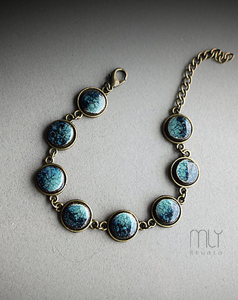 Mchowa/bransoletka ceramiczna/
