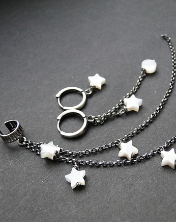 Zestaw kolczyków Stars