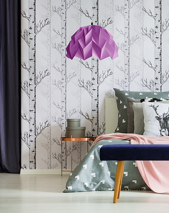 Lampa wisząca origami ICEBERG M fioletowa