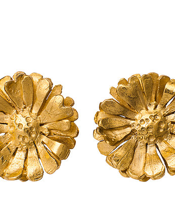 Kolczyki złote Stokrotka Gold, BYRSKA