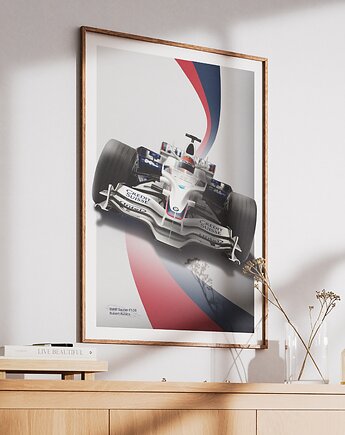 Plakat Motoryzacja - BMW Sauber F1-08