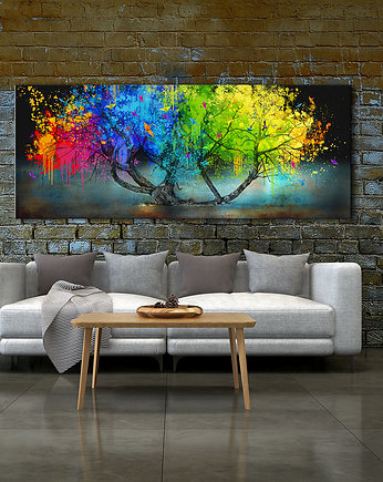 Obraz na płotnie Magiczne Drzewo 150x60cm