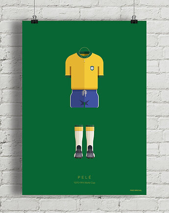 Pele - plakat - piłka nożna