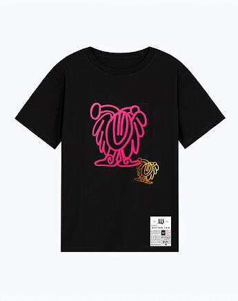 T-Shirt bawełniany 'Niebieski Robi Kreski'