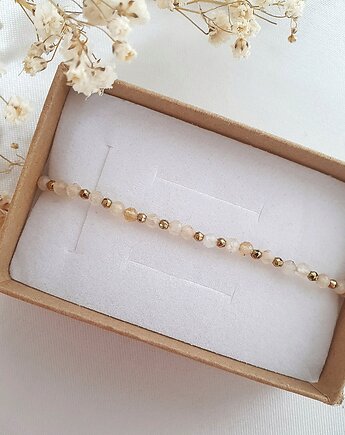 Bransoletka z cytrynem, LEI handmade 