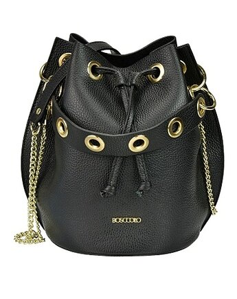 Torebka skórzana - worek (5797)
