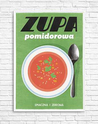 Plakat Zupa pomidorowq