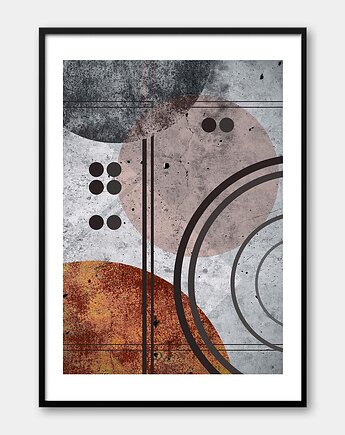 Plakat industrialny - Industrial no. 4 - z serii INDUSTRIAL
