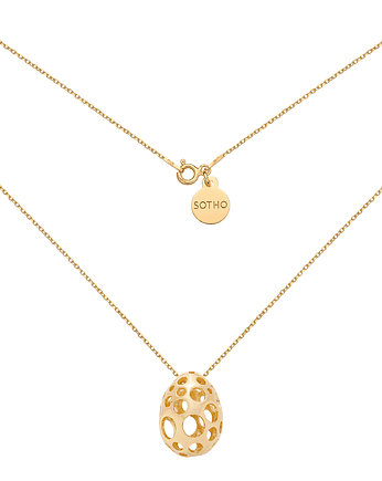 Złoty naszyjnik z ozdobną zawieszką, SOTHO