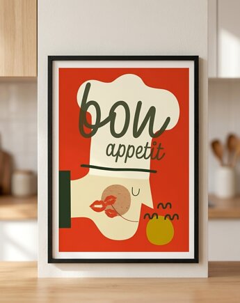 Plakat jak maestro gotuje to wszystkim smakuje 50x70