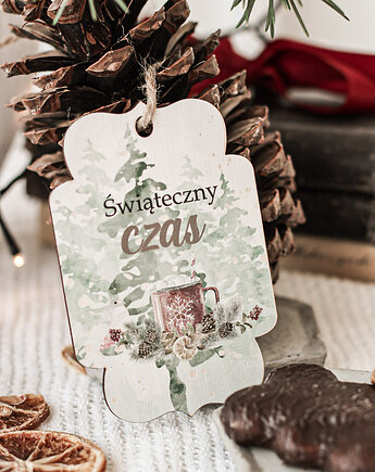 Świąteczny czas - Zawieszka na prezent