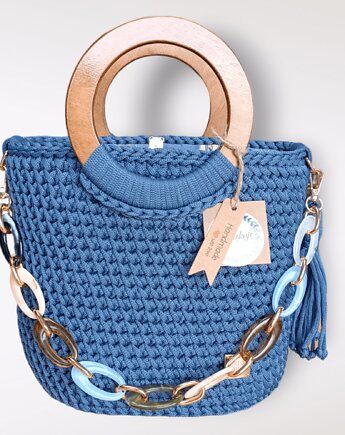 Torebka do ręki ręcznie robiona, Mnu Mnu