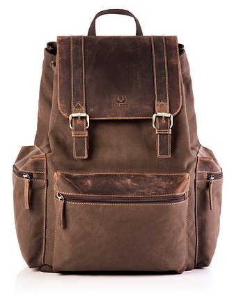 PLECAK SKÓRZANY PAOLO PERUZZI VINTAGE T-37-BR, Paolo Peruzzi