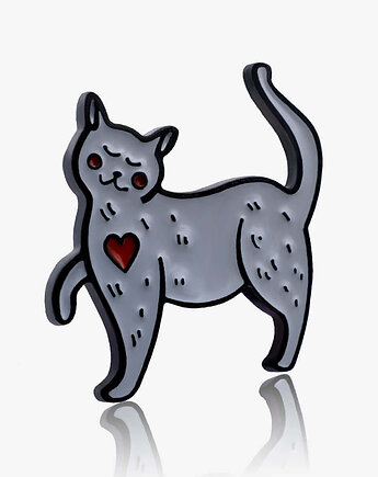 Pins "Dumny kot"