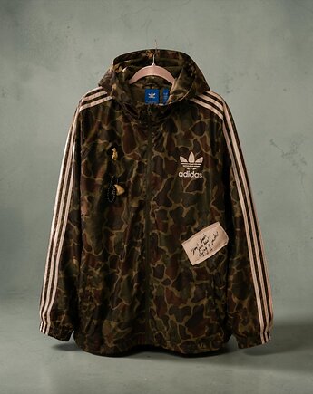 Kurtka Adidas Originals moro custom upcycling 