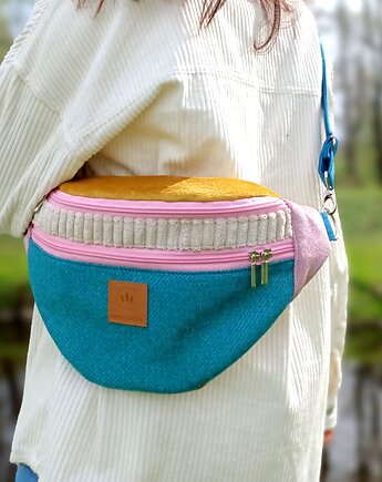 Patchworkowa Nerka maxi Key West, sabi tatka