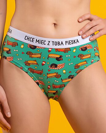 Piesek Hot dog Majtki z Sosnowca - Figi