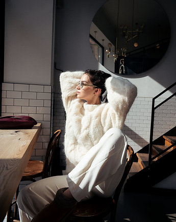Sweter Lovisa Kremowy