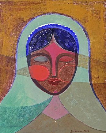 Obraz oryginał na płótnie 60x50 cm