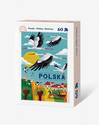 Puzzle Polska Bociany 60