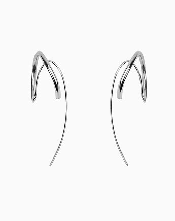 Kolczyki ECLISS Long -silver