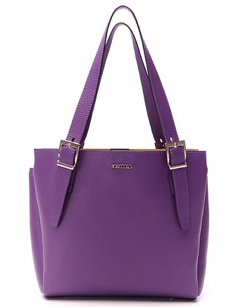 Torba skórzana  - shopper   (6372)