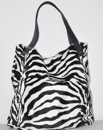 Torba tote XL - zebra