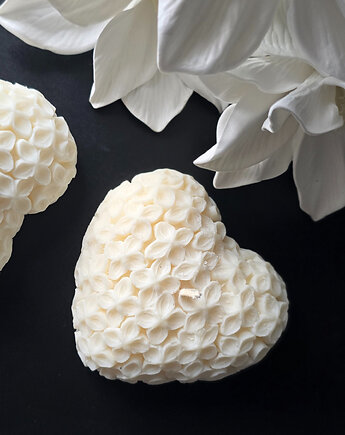 Świeca sojowa Flower heart