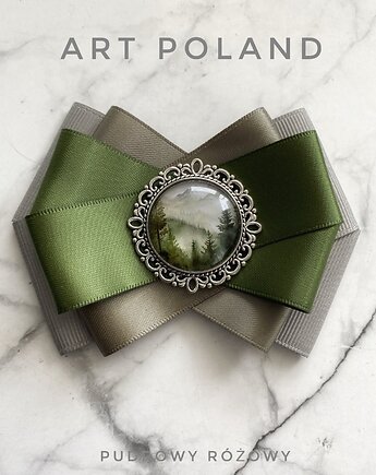 Kolekcja ART Poland Brosza z grafiką Polskie Góry