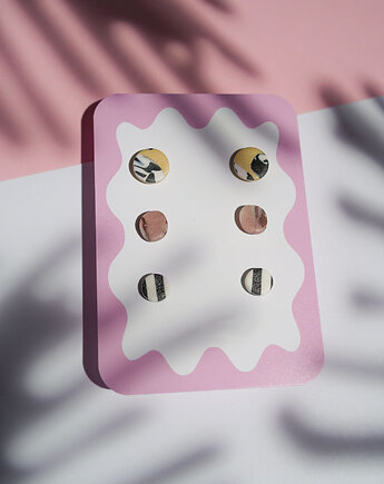 Zestaw 3 par małych sztyftów, Dwie Gliny